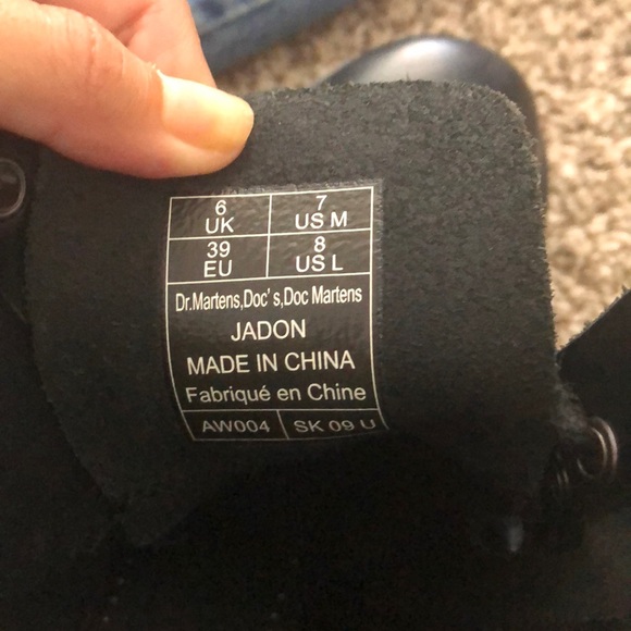 Jadon Platform Doc Martens - Picture 3 of 3